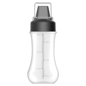 Plastic Squeeze Bottle, Multipurpose 5 Hole Squeeze Sauce Bottle for Ketchup, Mustard, Mayonnaise
