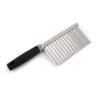 Crinkle Cutter Knife Stainless Steel Wavy Chopper Slicer Potato French Fry Slicer Knife for Fruits & Vegetables Kitchen