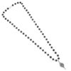 Authentic Karungali Rudraksha Mala Unisex Spiritual Beads Necklace for Meditation