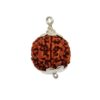 Natural 4 Mukhi Rudraksha Pendant Original Nepali Bead for Wisdom Energy