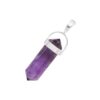 Natural Healing Crystal Pencil Shaped Pendant
