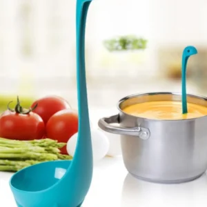 Multipurpose Plastic Soup Spoon with Long Handle
