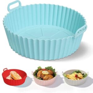 Air Fryer Liners Round Silicone Basket Baking Tray Mat