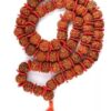 5 Mukhi Rudraksha Kantha Mala.Natural Panchmukhi Jap & Meditation Mala