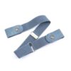 Men & Women Casual Blue Artificial Leather Belt