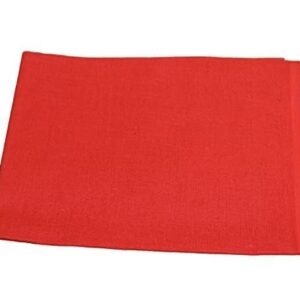 Red Cloth for Pooja, Cotton Altar Cloth, Kapda for Mandir Aaasan, Traditional Plain Cloth for Pooja Ghar, Pooja Item