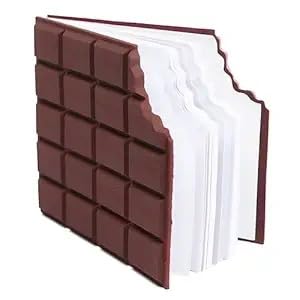 Chocolate Shape and Fragnance Mini Diary, Stationery Item Pocket-size Diary Unrulled 80 Pages