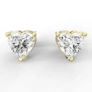 Stylish Heart Stud Earrings for Women – Everyday Elegance Stainless Steel Stud Earring