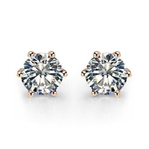 Stylish Stone Stud Earrings – Minimal Design for Everyday Wear For Women Stainless Steel Stud Earring