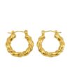 Classic Hoop Dangle Earrings – Elegant, Durable & Perfect for Any Occasion Stainless Steel Drops & Danglers