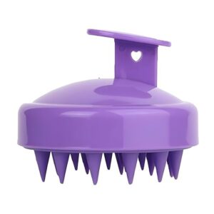 Hair Scalp Massager Silicon Shampoo Brush Comb Bristles Comfortable for All Hair