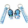 Avatar Cartoon Keychain Pair with Good Luck Tags – Cute Collectible Gift Key Chain