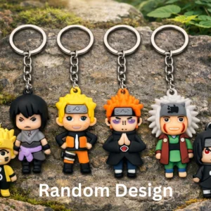 Naruto Keychains Random Design Cartoon Style Anime Collectible Accessories Key Chain