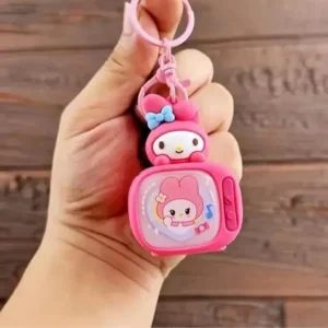 Scenario Screen Glow LED TV Cartoon Keychain