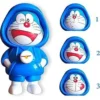 1 PC Doraemon Cartoon Face Expressions Changing Keychain for Kids & Adults Key Chain