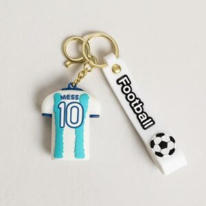 Messy T-Shirt Keychain with Strap – Cool Fan Gift, Bag & Key Accessory Key Chain