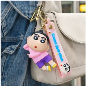 Shinchan Kawaii Anime Keychain Trendy Bag Charm for Kids, Girls & boys Key Chain