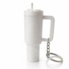 Cute Mini Tumbler Coffee Cup Keychain Stylish Bag Charm Gift Key Chain