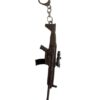 Premium Metal Gaming Keychain for BGMI PUBG Fans - Battle Royale Game Keyring Key Chain