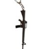 Stylish Mini Gun Metal Keychain for Car Bike Keys Trendy Key Ring Key Chain