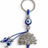 Evil Eye Tree of Life Charm Keychain for Keys Bags Backpack Protective Lucky Keyring Stylish Durable Lightweight Keychain