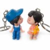 Cute Couple Cartoon Keychains – Romantic Gift for Lovers & Friends Key Chain