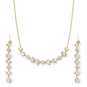 Crystal White Jewellery Set