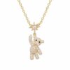 Gold-plated Plated Stainless Steel Necklace