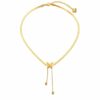 Anti Tarnish Snake Chain Butterfly Necklace with Gold Ball Tassel Dainty,Jewelry Gold-plated Plated Stainless Steel Necklace