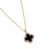 Trending Anti Tarnish Waterproof Hypoallergenic Reversible Double Sided Pendant Gold-plated Plated Stainless Steel Necklace