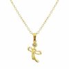 Trending Anti Tarnish Bow Necklace with chain for Women & Girls, Hypoallergenic Stainless Steel Pendant