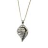 Shri Krishna Shankha Pendant with Chain of Protection Silver Pendant for Men Metal Pendant