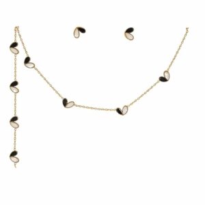 Stainless Steel Gold Jewellery Set