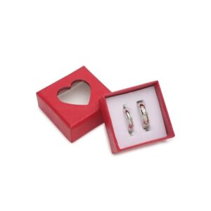 Romantic Couple Rings for Men and Women Matching Love Band Gift Alloy Ring