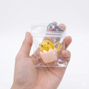 Glowing Chick Squishy Egg Keychain – Cute Stress Relief Toy Collectible Gift Key Chain