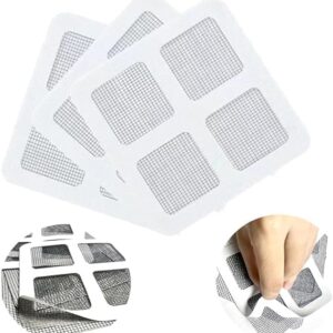 10 Pcs Disposable Hair Catcher Shower Drain Mesh Stickers