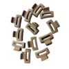 30 Pcs of Mini Matte Hair clutcher for women & girls | Elegant Small Square Hair Clips | Non-Slip, Matte Finish for Women & Girls | Perfect for Casual Attire